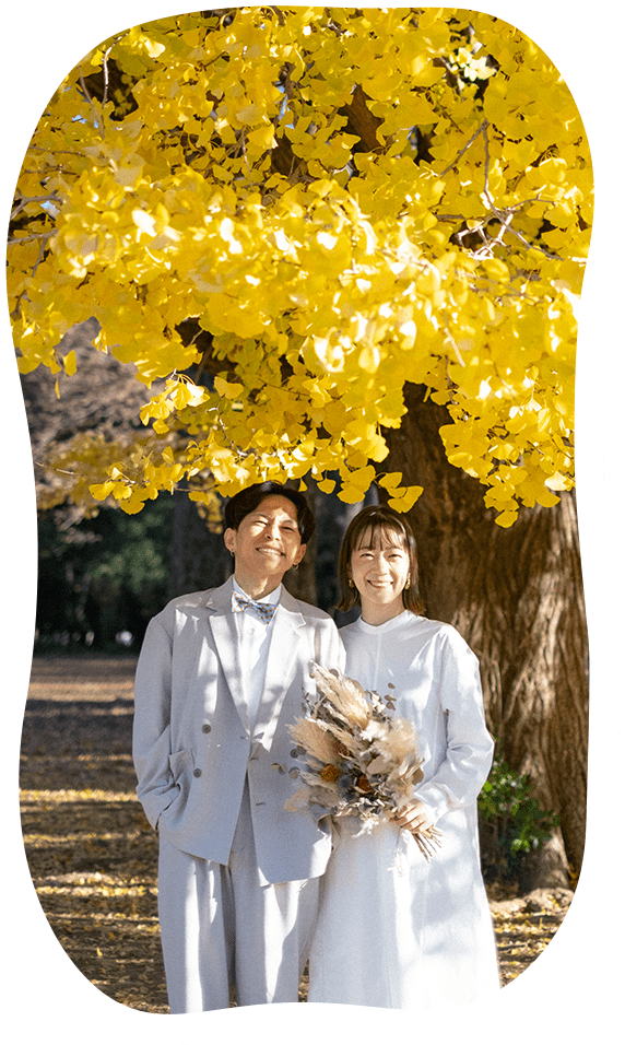 真美の実家近く、光が丘公園のイチョウで撮った写真3