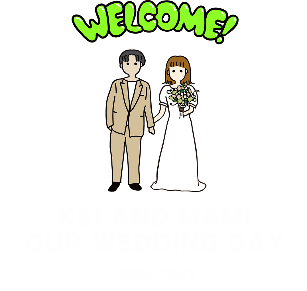 KEI AND MAMI OUR WEDDING DAY 2024.03.23