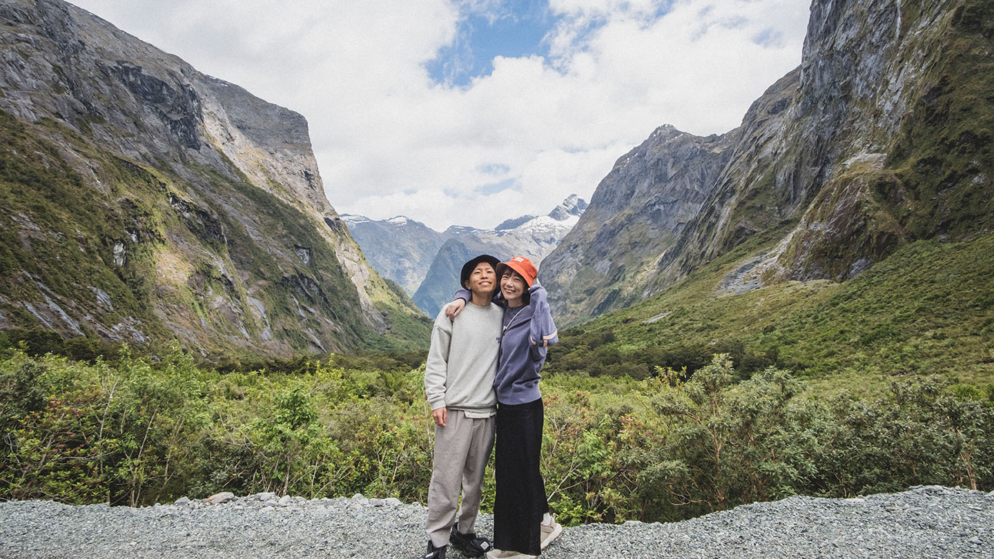 ニュージーランドのフィヨルドランドで撮ったきおく