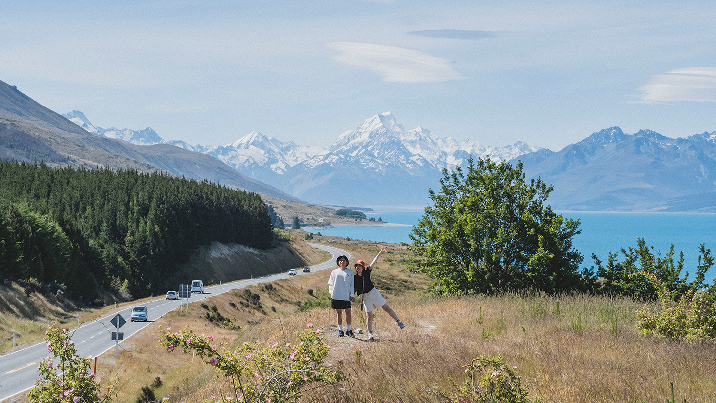 ニュージーランドのPeter's Lookoutで撮ったきおく