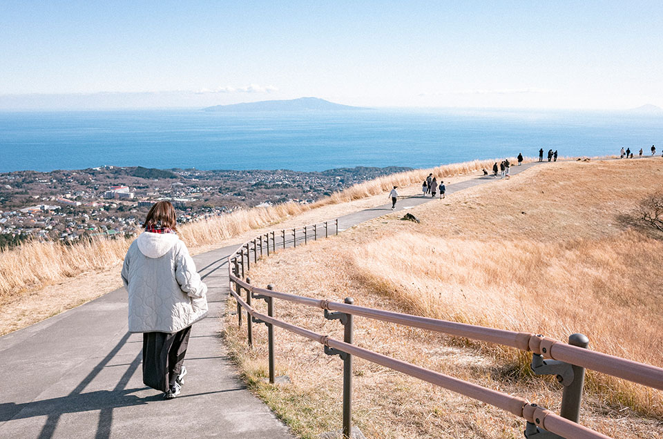 12. 宿の近くを散策。まずは大室山へ