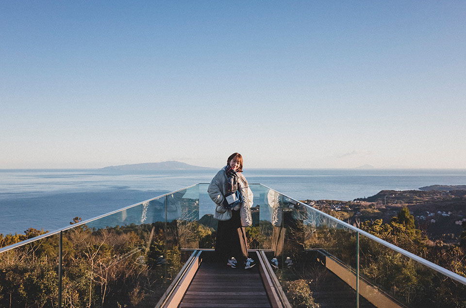 15. 小室山の映えスポットにて