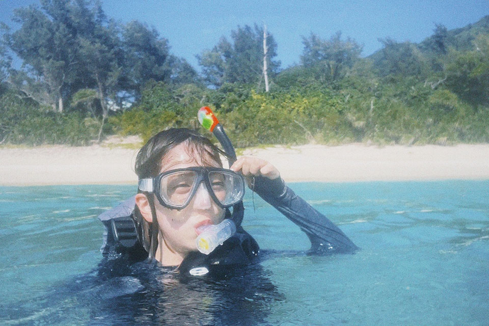 17 - 阿波連ビーチでシュノーケリングを満喫