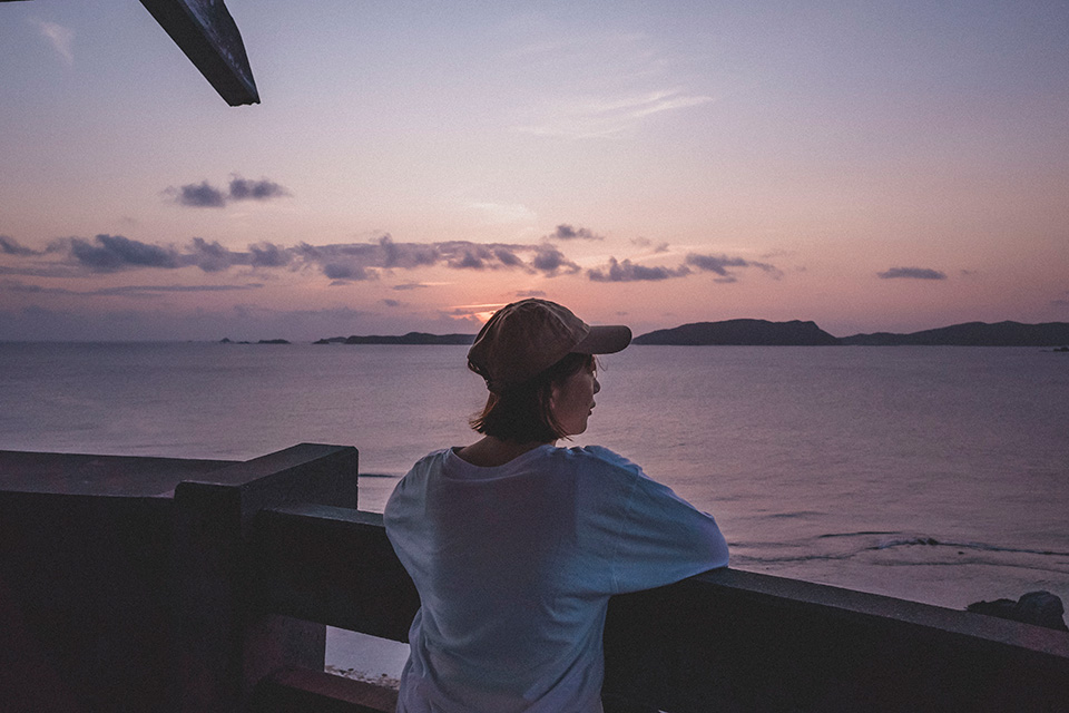 18 - クバンダキ岬から見た夕焼け