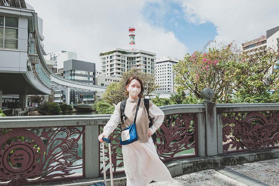 2 - 沖縄・那覇に到着！こちらは県庁前駅