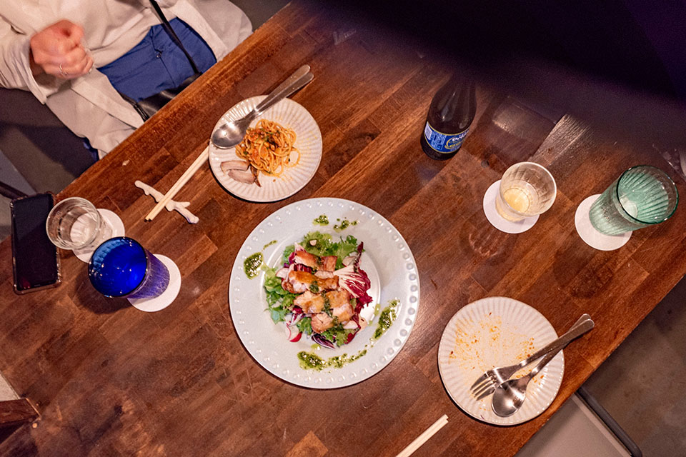 26 - 夜は「Imadomare」でおしゃご飯