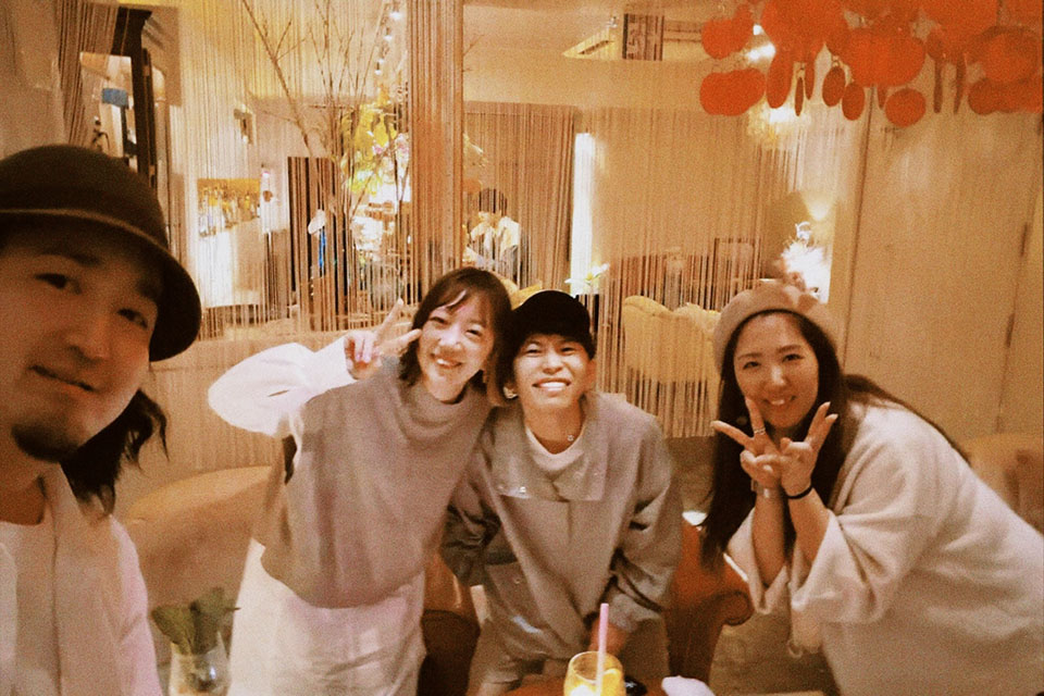 7 - 夜は真美の沖縄友達とディナー